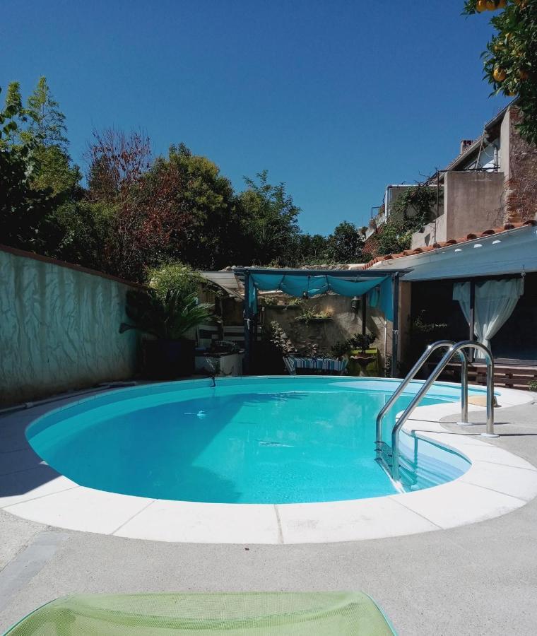 Belle Maison De Caractere Dans Village Et Sa Piscine Privee 7 Pers- 3 Chambres - 12 Rue Emile Zola Millas Ngoại thất bức ảnh